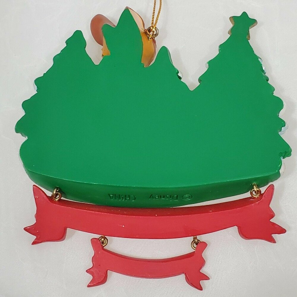Rare Disney Store Bambi Thumper Christmas Ornament 4.5" Best Friends vtg 2001 - Picture 2 of 7